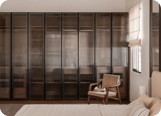 Modern wardrobe closet